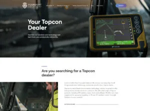 Foresight Solution Landing Page