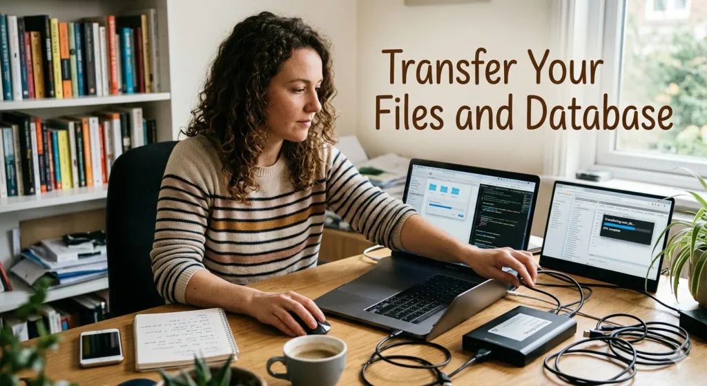 Transfer Your Files and Database